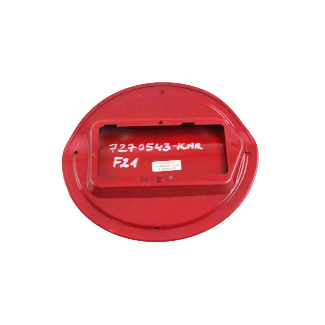 BMW F21 F21N LCI Couvercle remplissage carburant Karmesinrot Rouge A61 - SKU 7270543-KAR - Numéro de pièce 7270543