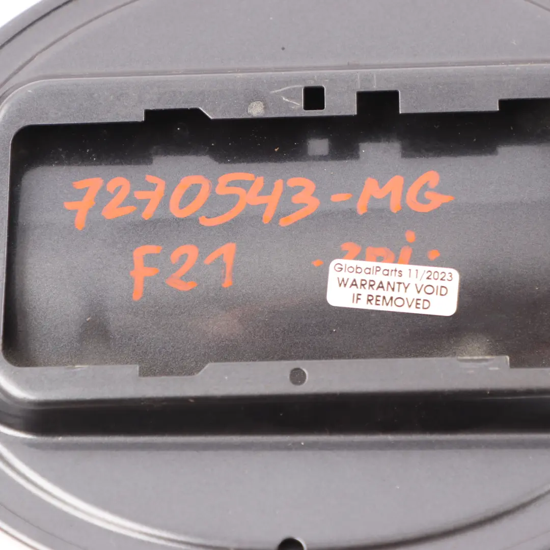 BMW F21 Couvercle trappe réservoir carburant gris minéral métallisé - SKU 7270543-MG - Numéro de pièce 7270543