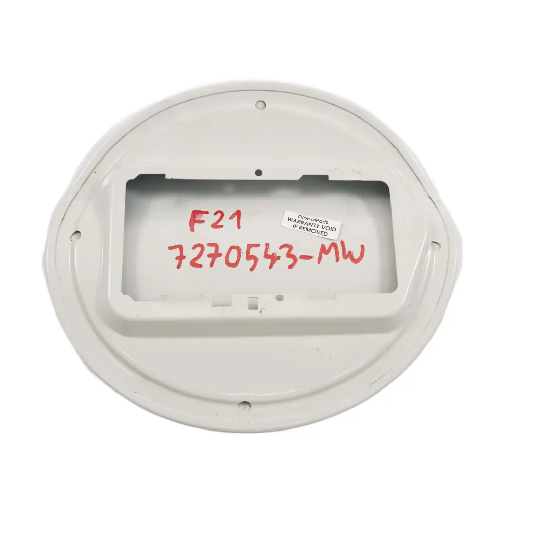 BMW F21 Cache pour Reservoir Revetement Clapet Blanc Mineral Blanc A96 - SKU 7270543-MW - Numéro de pièce 7270543