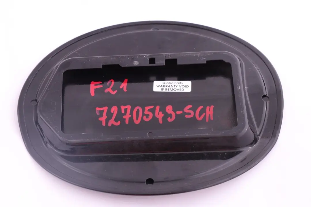 BMW F21 F21N LCI Tapón de Llenado Tapa de Combustible Schwarz 2 Negro - SKU 7270543-SCH - Número de pieza 7270543