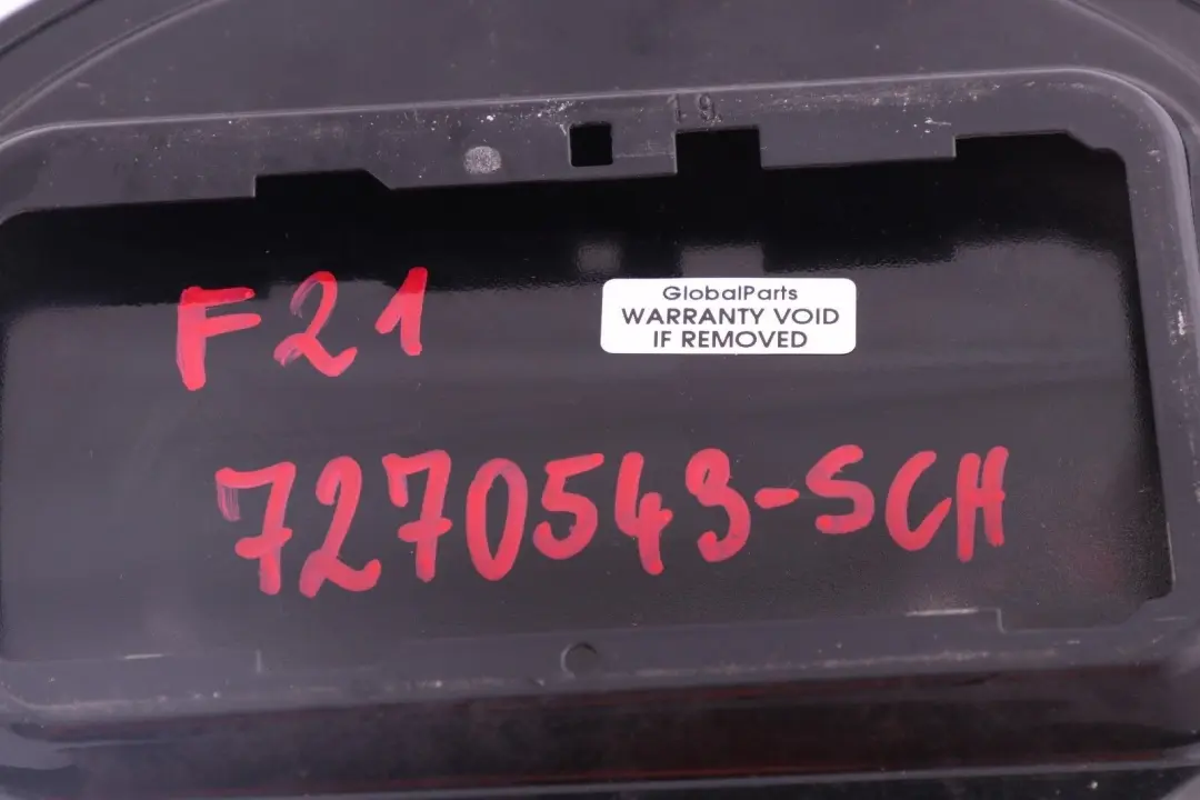 BMW F21 F21N LCI Einfüllklappe Kraftstoffdeckel Schwarz 2 Schwarz - SKU 7270543-SCH - Teilenummer 7270543