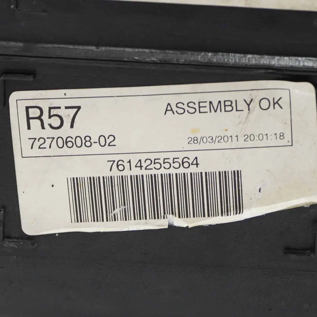 Mini R57 LCI R58 Bak Zbiornik Paliwa Diesel N47N - SKU 7270607 - Numer Części 7270607