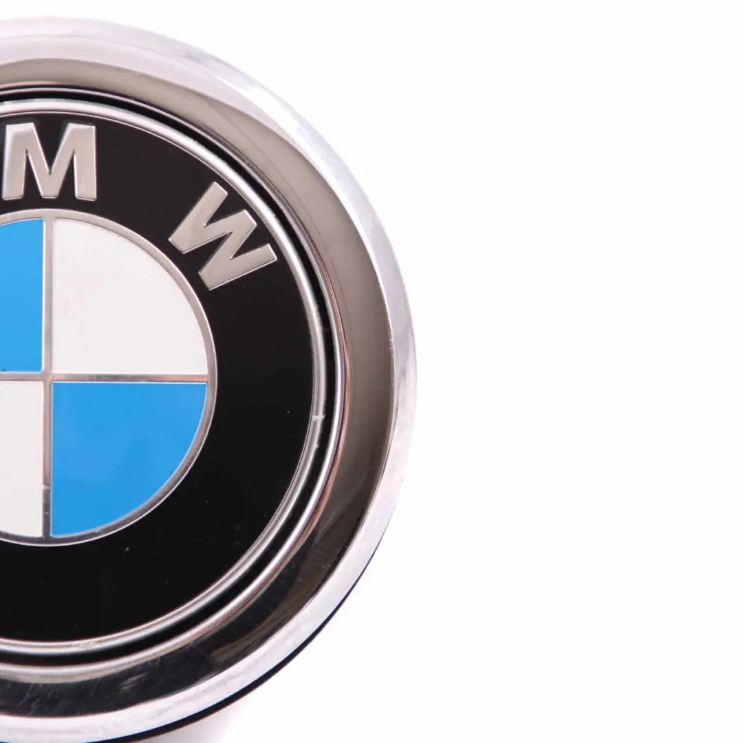 BMW F20 F21 LCI Bootlid Trunk Lid Black Emblem Carbon Look Button Rear - SKU 7270728-6 - Part number 7270728