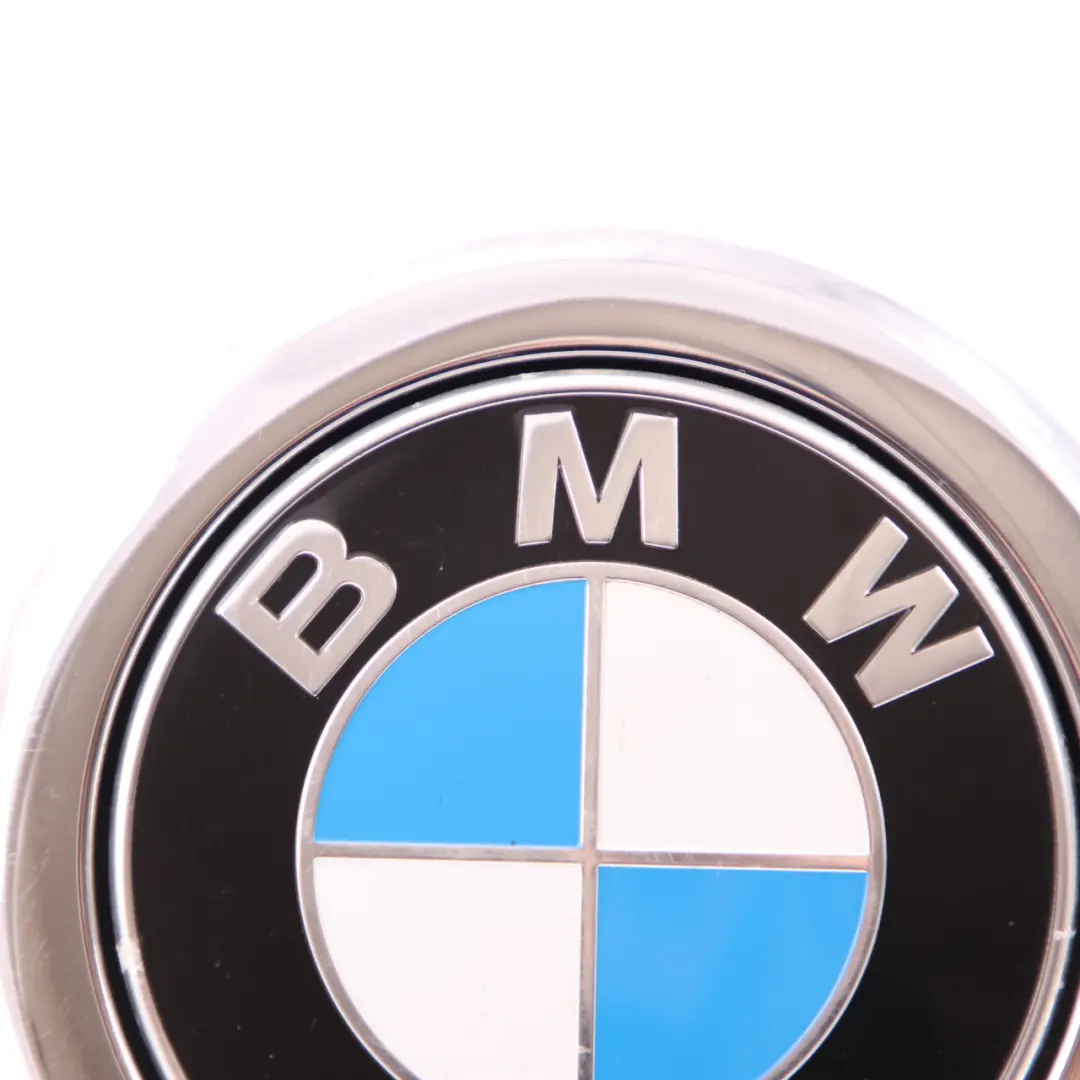 BMW F20 F21 LCI Bootlid Trunk Lid Black Emblem Carbon Look Button Rear - SKU 7270728-6 - Part number 7270728