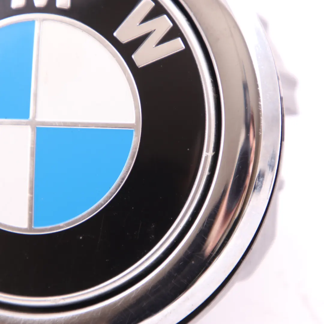 BMW F20 F21 LCI Bootlid Trunk Lid Black Emblem Carbon Look Button Rear - SKU 7270728-6 - Part number 7270728