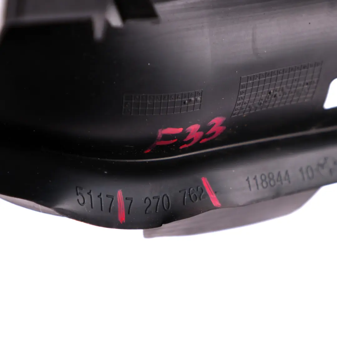 BMW F33 F83 M4 Couvercle Pot de Remplissage Carrier Cap Fill-in Flap - SKU 7270762 - Numéro de pièce 7270762