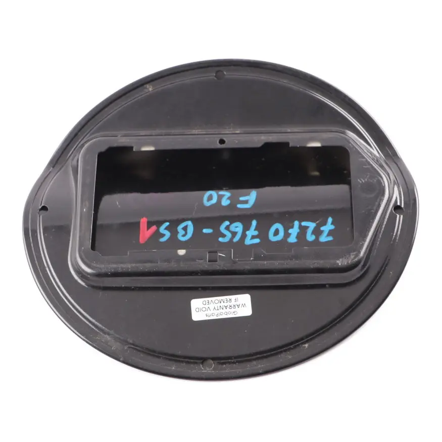 BMW F20 Fuel Filler Fill-In Flap Cover Black Sapphire Metallic - 475 - SKU 7270765-BS1 - Part number 7270765