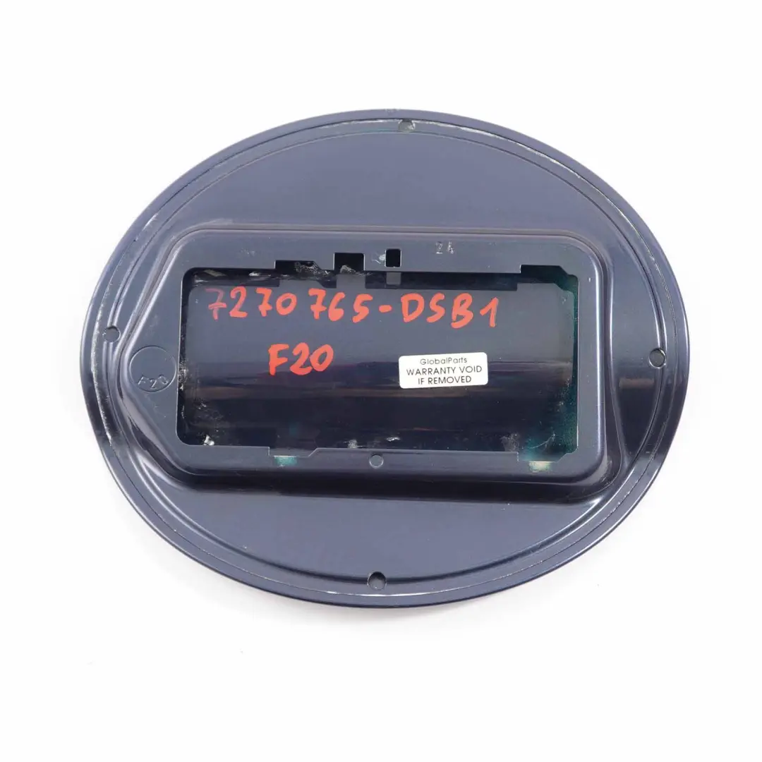 Coperchio Sportello Riempimento Carburante Tiefseeblau Metallic - A76 per BMW F20 con numero di parte 7270765 BMW F20 Coperchio Sportello Riempimento Carburante Tiefseeblau Metallic - A76 - SKU 7270765-DSB1 - Numero di parte 7270765