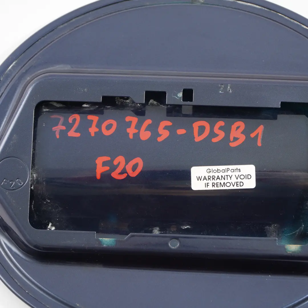 BMW F20 Klapka Wlewu Paliwa Niebieska Tiefseeblau - A76 - SKU 7270765-DSB1 - Numer Części 7270765