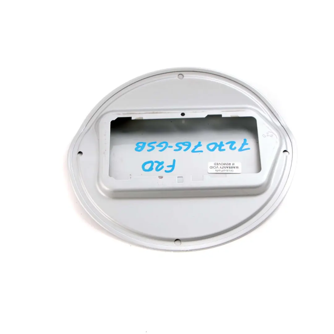 BMW F20 Fuel Filler Fill In Flap Cover Glacier Silver Metallic A83 - SKU 7270765-GSB - Part number 7270765