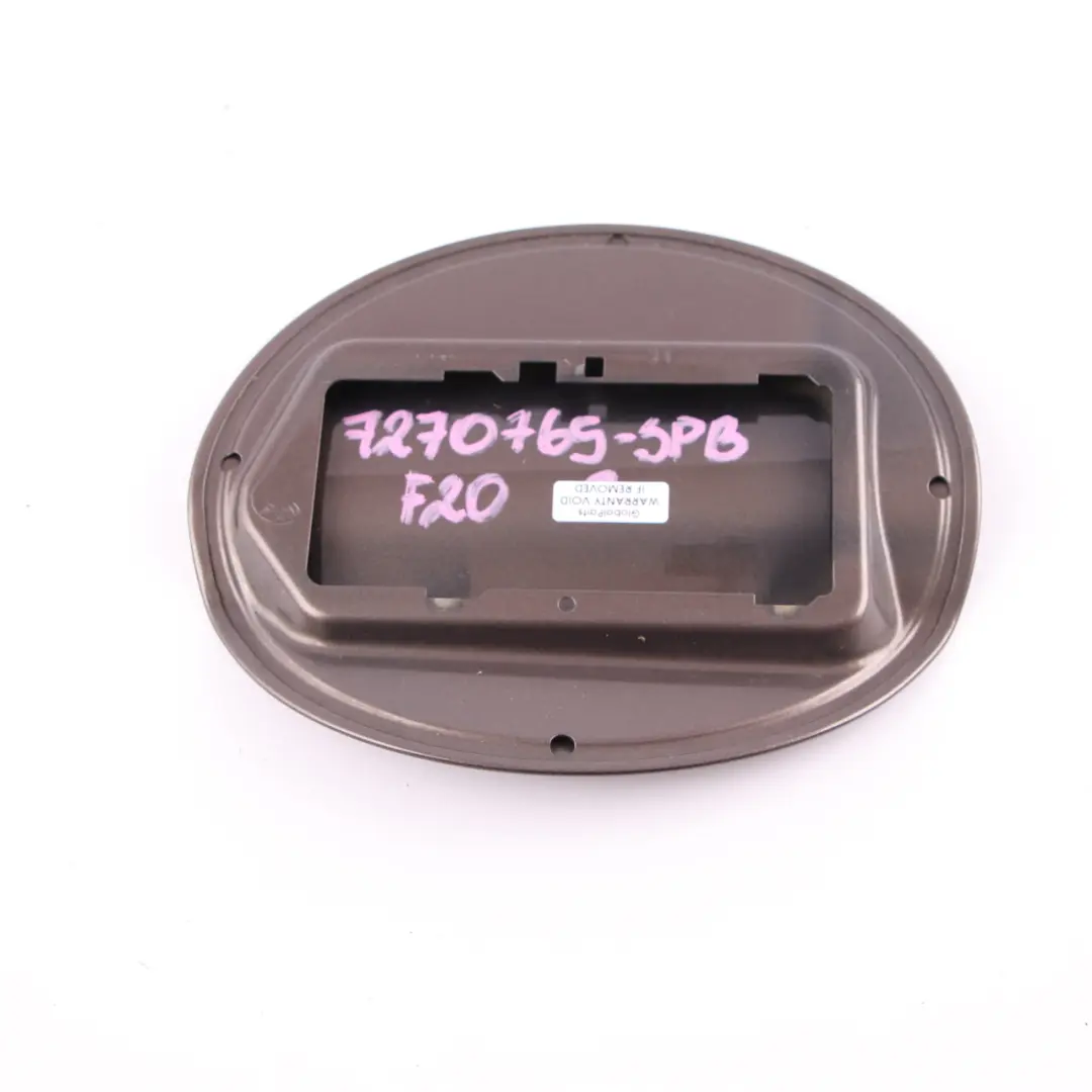 Filler Fill-In Flap Trim Cover Panel Sparkling Bronze Metallic B06 to BMW F20 Fuel with Part number 7270765 BMW F20 Fuel Filler Fill-In Flap Trim Cover Panel Sparkling Bronze Metallic B06 - SKU 7270765-SPB - Part number 7270765