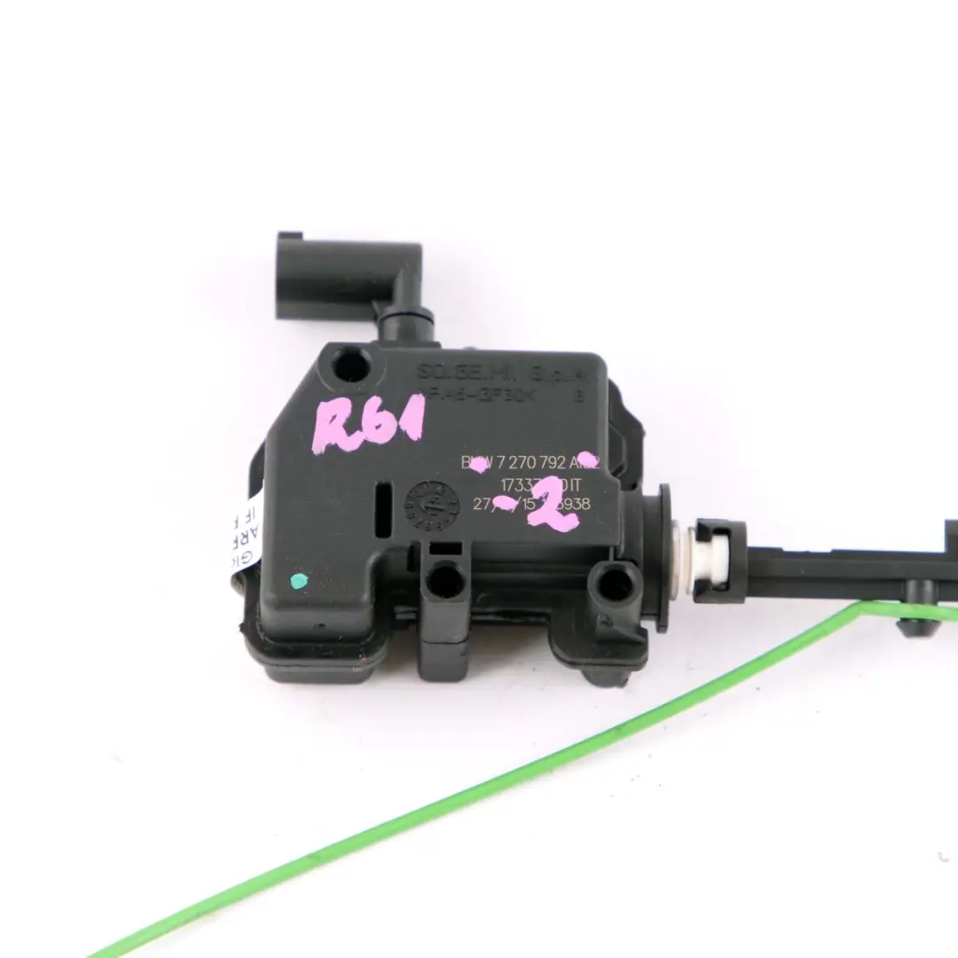 Actuator Opener BMW F20 F22 F30 Fuel Filler Flap Drive Mechanism to with Part number 7270792 Actuator Opener BMW F20 F22 F30 Fuel Filler Flap Drive Mechanism - SKU 7270792 - Part number 7270792