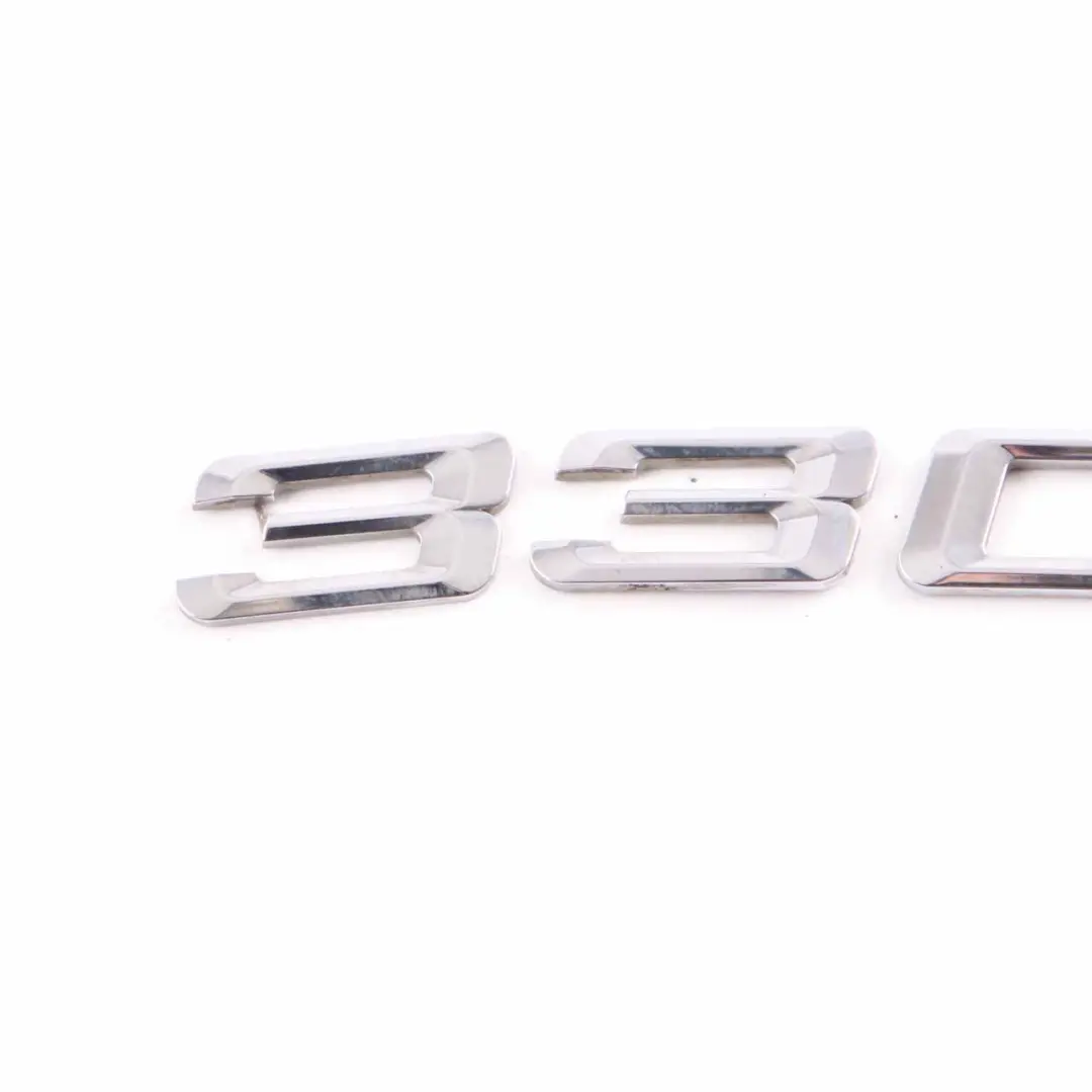 BMW F30 Emblema Lettering posteriore aderito Boot Trunk Lid Emblem 330d - SKU 7270816 - Numero di parte 7270816