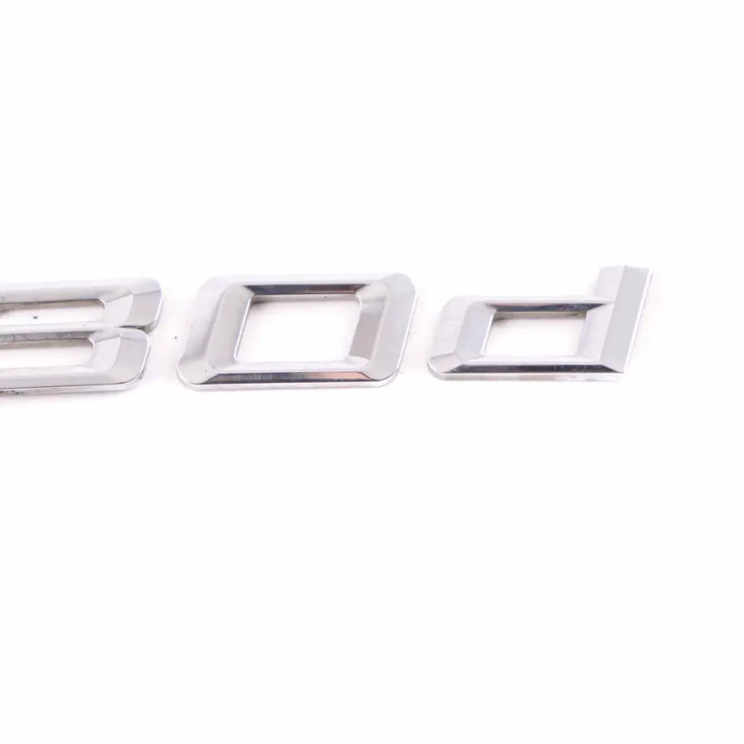 BMW F30 Emblema Lettering posteriore aderito Boot Trunk Lid Emblem 330d - SKU 7270816 - Numero di parte 7270816