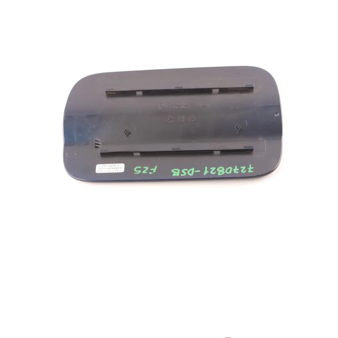 BMW X3 F25 Fuel Filler Fill In Flap Cover Cap Deep Sea Blue - A76 7265256 - SKU 7270821-DSB - Part number 7270821