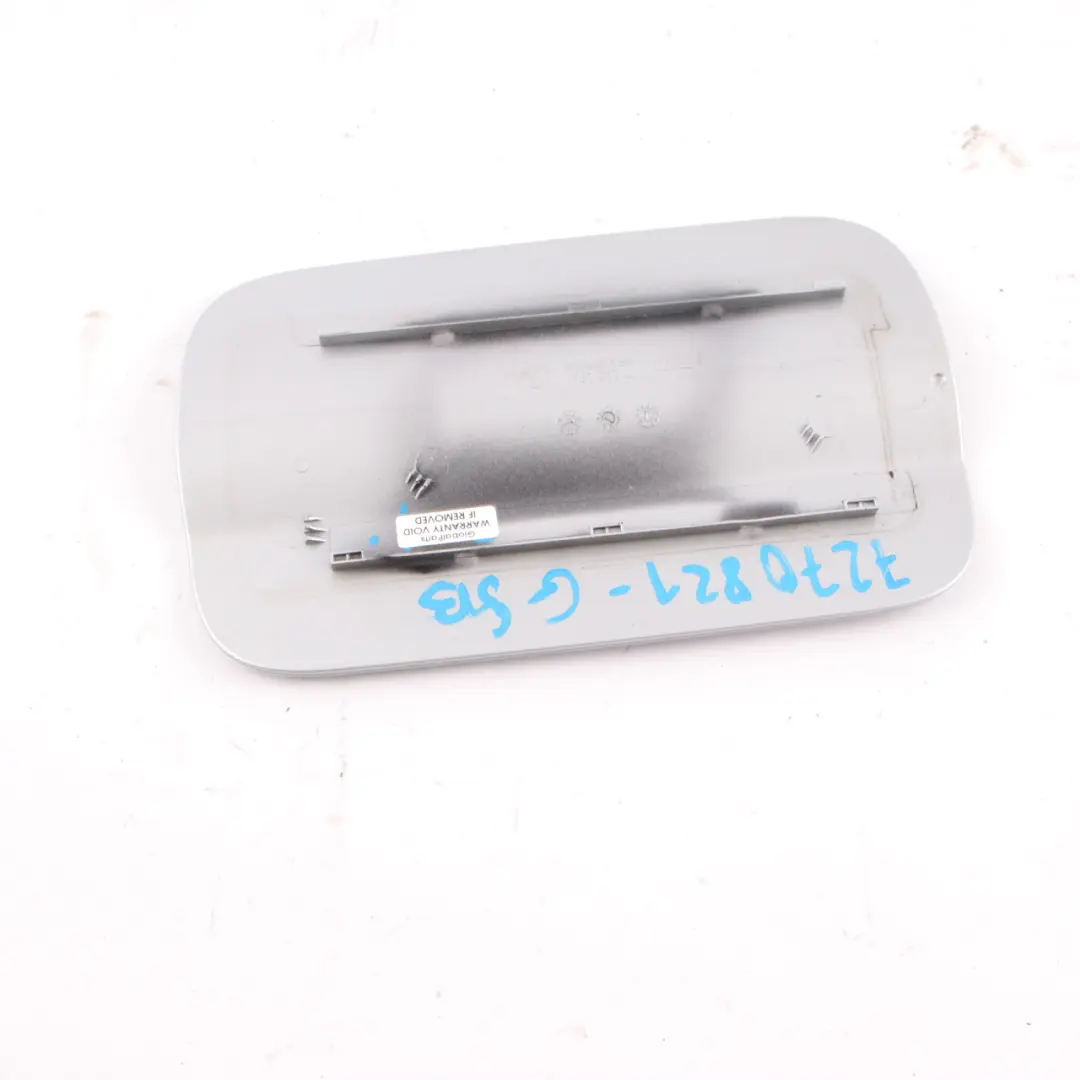 BMW X3 F25 Kraftstoff Einfüll Stutzen Klappe Deckel Gletscher Silber A83 7265256 - SKU 7270821-GSB - Teilenummer 7270821