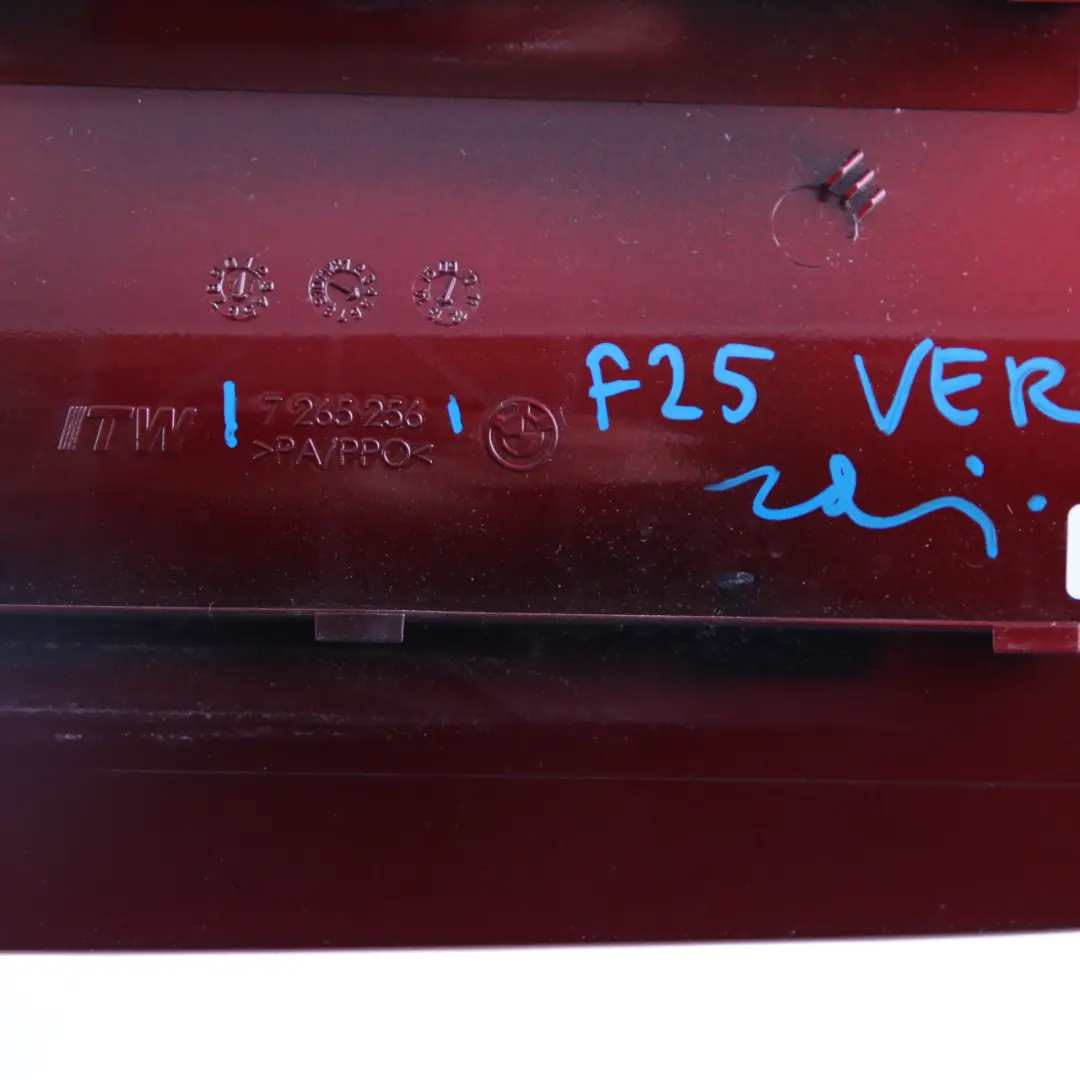 BMW X3 F25 Kraftstoffeinfüllstutzen Klappenabdeckung Vermilionrot A82 7265256 - SKU 7270821-VER - Teilenummer 7270821