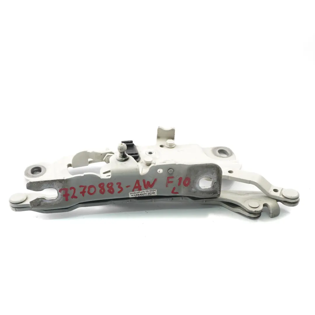  Cerniera cofano motore BMW F10 F11 F12 sinistra Alpinweiss 3 - 300 7249887 - SKU 7270883-AW - Numero di parte 7270883