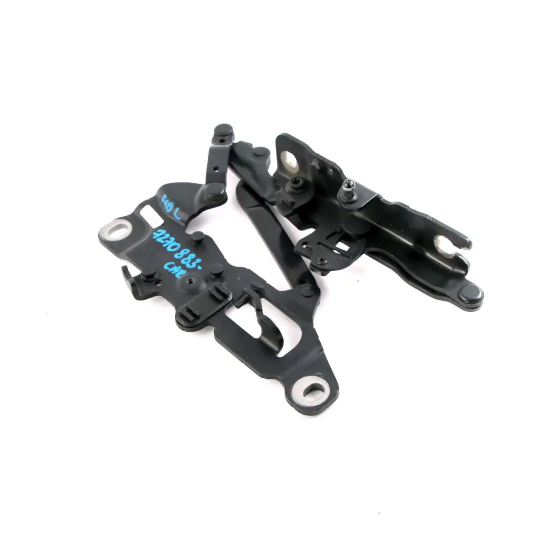 Hood Bonnet Hinge BMW F10 F11 Bonnet Hinge Left N/S Carbon Black to with Part number 7249887 Hood Bonnet Hinge BMW F10 F11 Bonnet Hinge Left N/S Carbon Black - SKU 7270883-CAR - Part number 7249887