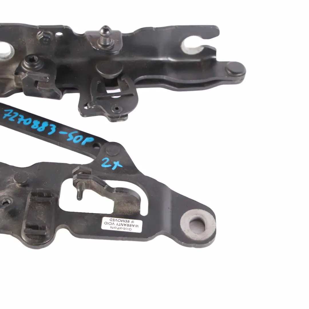 Hood Hinge BMW F10 F11 Left N/S Bonnet Sophisto Grey 7249887 to Engine with Part number 7270883 Engine Hood Hinge BMW F10 F11 Left N/S Bonnet Sophisto Grey 7249887 - SKU 7270883-SOP - Part number 7270883