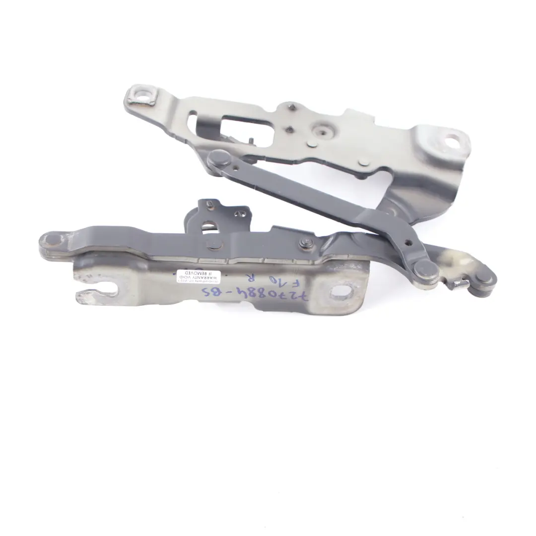  Hood Hinge BMW F10 F11 Engine Bonnet Right O/S Black Sapphire - 475 7249888 - SKU 7270884-BS - Part number 7270884