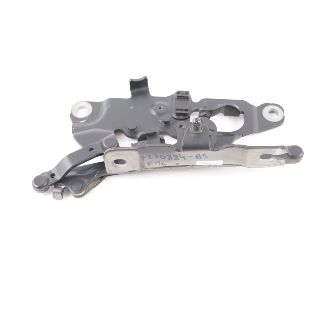 Charnière de capot BMW F10 F11 Capot moteur droite Noir Saphir - 475 7249888 pour à propos du numéro de pièce 7270884 Charnière de capot BMW F10 F11 Capot moteur droite Noir Saphir - 475 7249888 - SKU 7270884-BS - Numéro de pièce 7270884