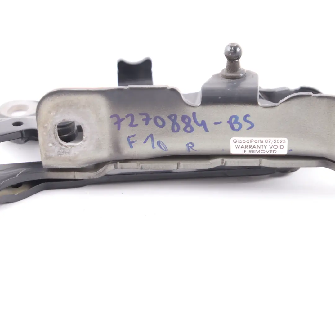 Charnière de capot BMW F10 F11 Capot moteur droite Noir Saphir - 475 7249888 pour à propos du numéro de pièce 7270884 Charnière de capot BMW F10 F11 Capot moteur droite Noir Saphir - 475 7249888 - SKU 7270884-BS - Numéro de pièce 7270884