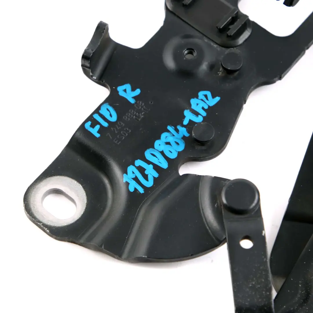 BMW F10 F11 Right Engine Hood Hinge Bonnet Carbon Black - SKU 7270884-CAR - Part number 7249888