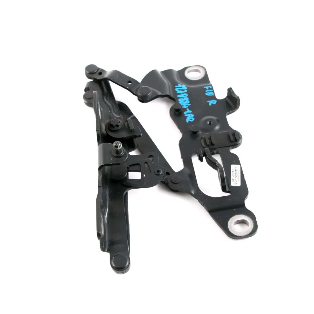 BMW F10 F11 Right Engine Hood Hinge Bonnet Carbon Black - SKU 7270884-CAR - Part number 7249888
