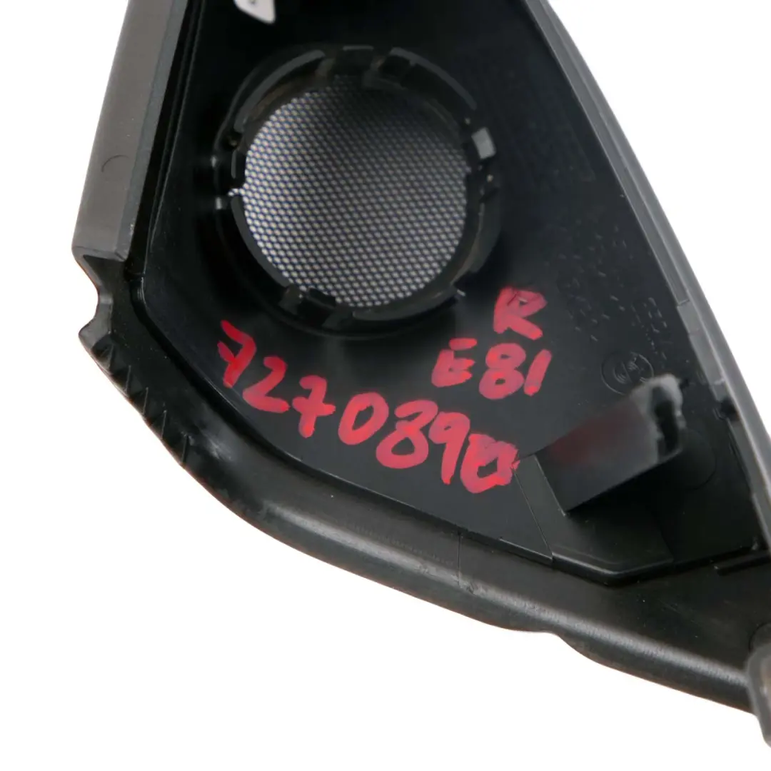 Wing Mirror Inner Cover Trim Passenger Right O/S Harman/Kardon to BMW E81 E82 E88 with Part number 7270890 BMW E81 E82 E88 Wing Mirror Inner Cover Trim Passenger Right O/S Harman/Kardon - SKU 7270890 - Part number 7270890