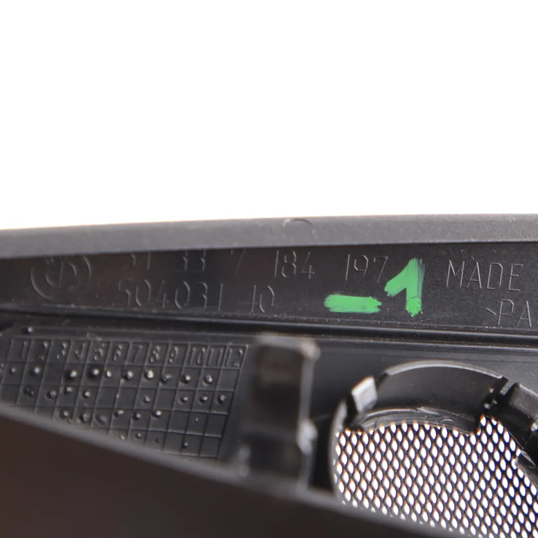 Front Door Corner Moulding Interior Left N/S Speaker Cover 7184197 to BMW E92 E93 with Part number 7270893 BMW E92 E93 Front Door Corner Moulding Interior Left N/S Speaker Cover 7184197 - SKU 7270893 - Part number 7270893