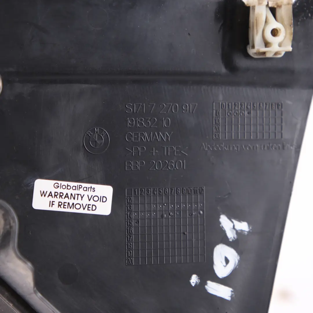 Underbody Tray Panel Front Left N/S Undertray Cover Flap to BMW i3 with Part number 7270917 BMW i3 Underbody Tray Panel Front Left N/S Undertray Cover Flap - SKU 7270917 - Part number 7270917