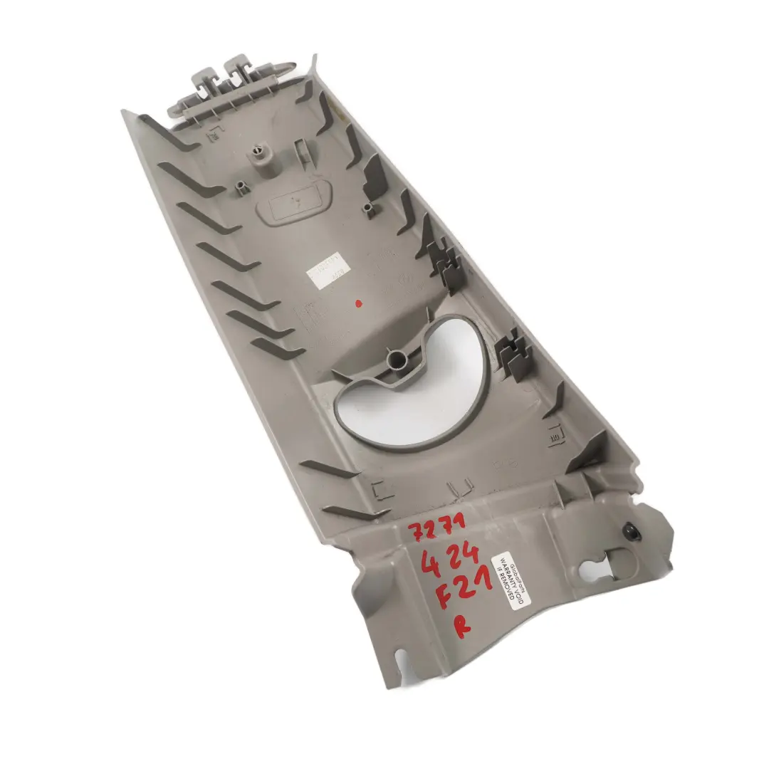 B-S?ule Apertura Copertura Superiore Destro Everestgrau Grigio 7265992 per BMW F21 con numero di parte 7271424 BMW F21 B-S?ule Apertura Copertura Superiore Destro Everestgrau Grigio 7265992 - SKU 7271424 - Numero di parte 7271424