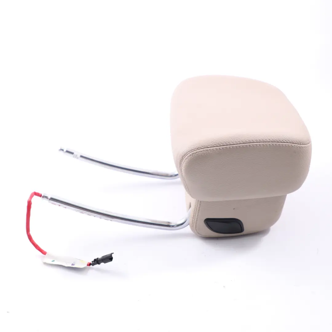 BMW X5 X6 E70 E71 Zagłówek Fotela Przedni Przód Skóra Beżowa - SKU 7271531 - Numer Części 7271531