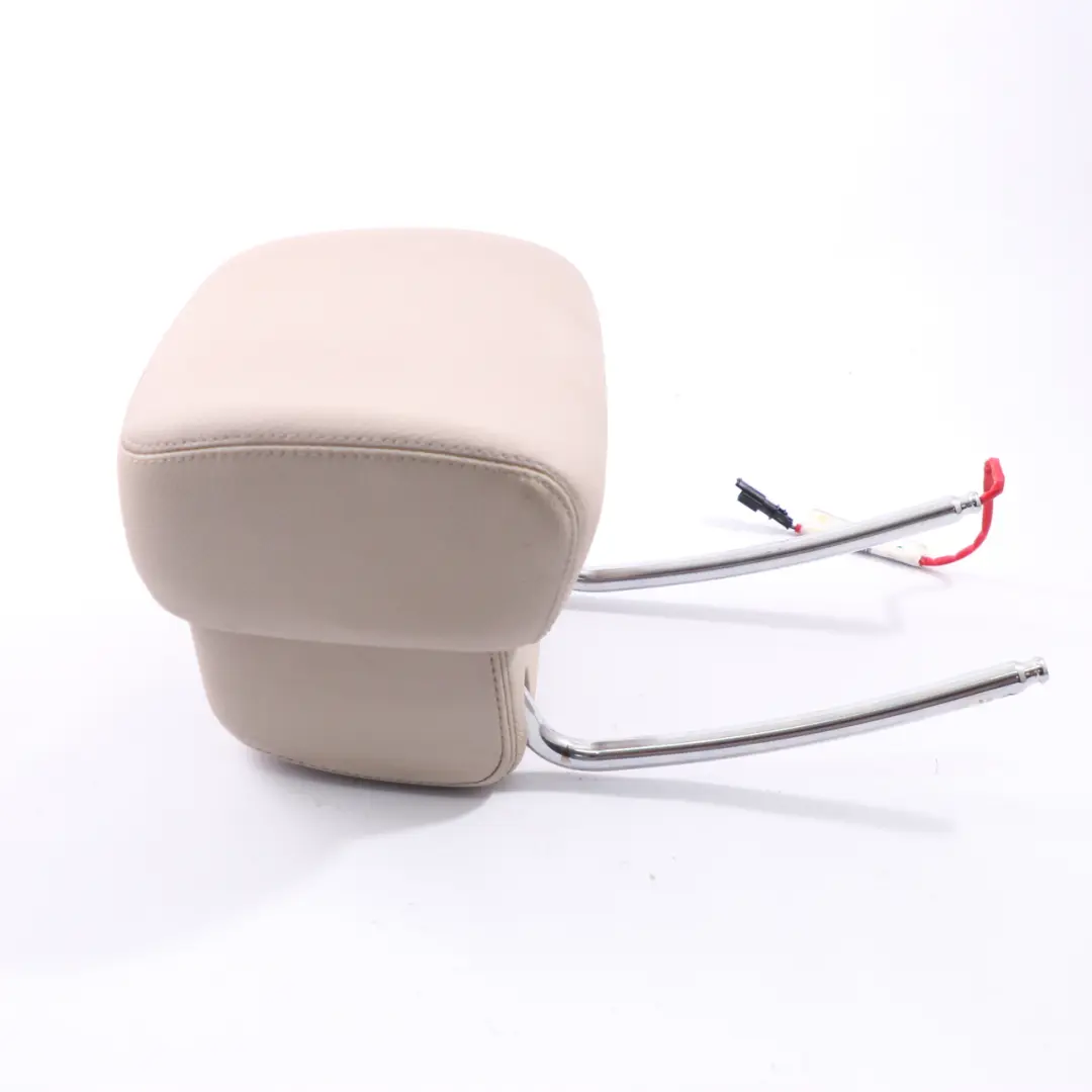  Front Seat Headrest BMW X5 X6 E70 E71 Head Rest Electric Leather Oyster - SKU 7271531 - Part number 7271531