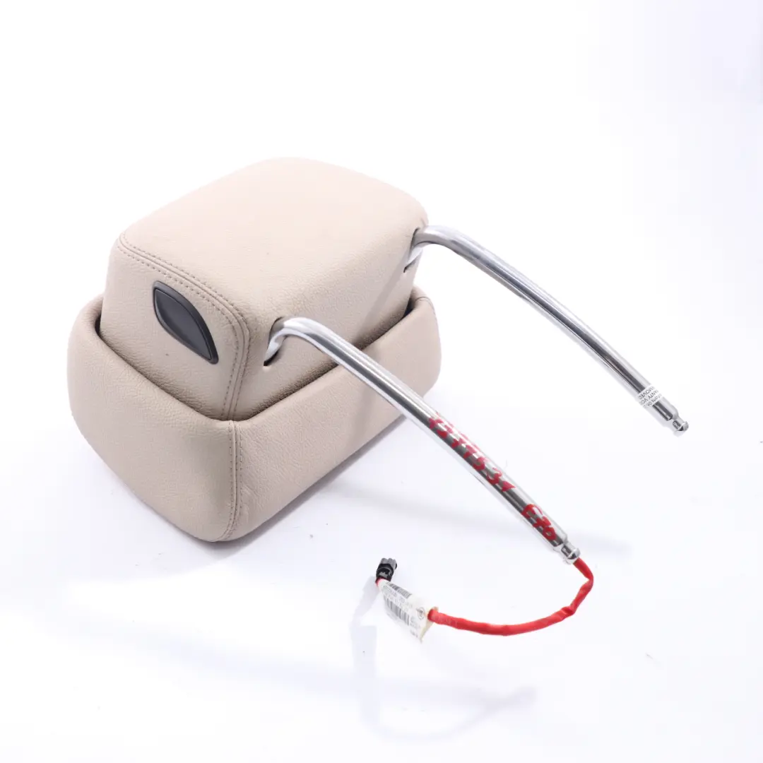 Poggiatesta sedile anteriore BMW X5 X6 E70 E71 elettrico in pelle Oyster per con numero di parte 7271531 Poggiatesta sedile anteriore BMW X5 X6 E70 E71 elettrico in pelle Oyster - SKU 7271531 - Numero di parte 7271531