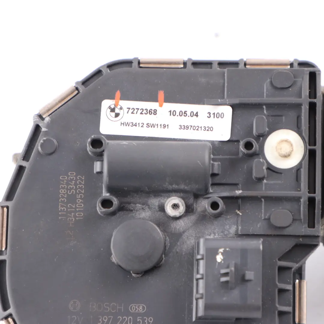 Wiper Motor BMW F10 F11 Front Windscreen Wiper Drive Unit to with Part number 7272368 Wiper Motor BMW F10 F11 Front Windscreen Wiper Drive Unit - SKU 7272368 - Part number 7272368