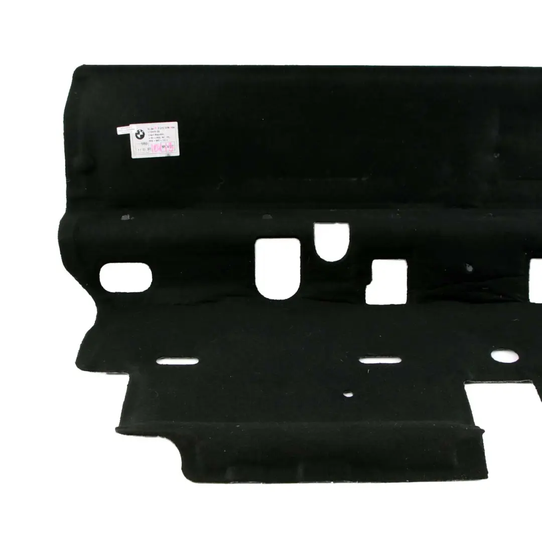 BMW i3 I01 Rear Floor Sound Insulation Cover Panel Black - SKU 7272378 - Part number 7272378