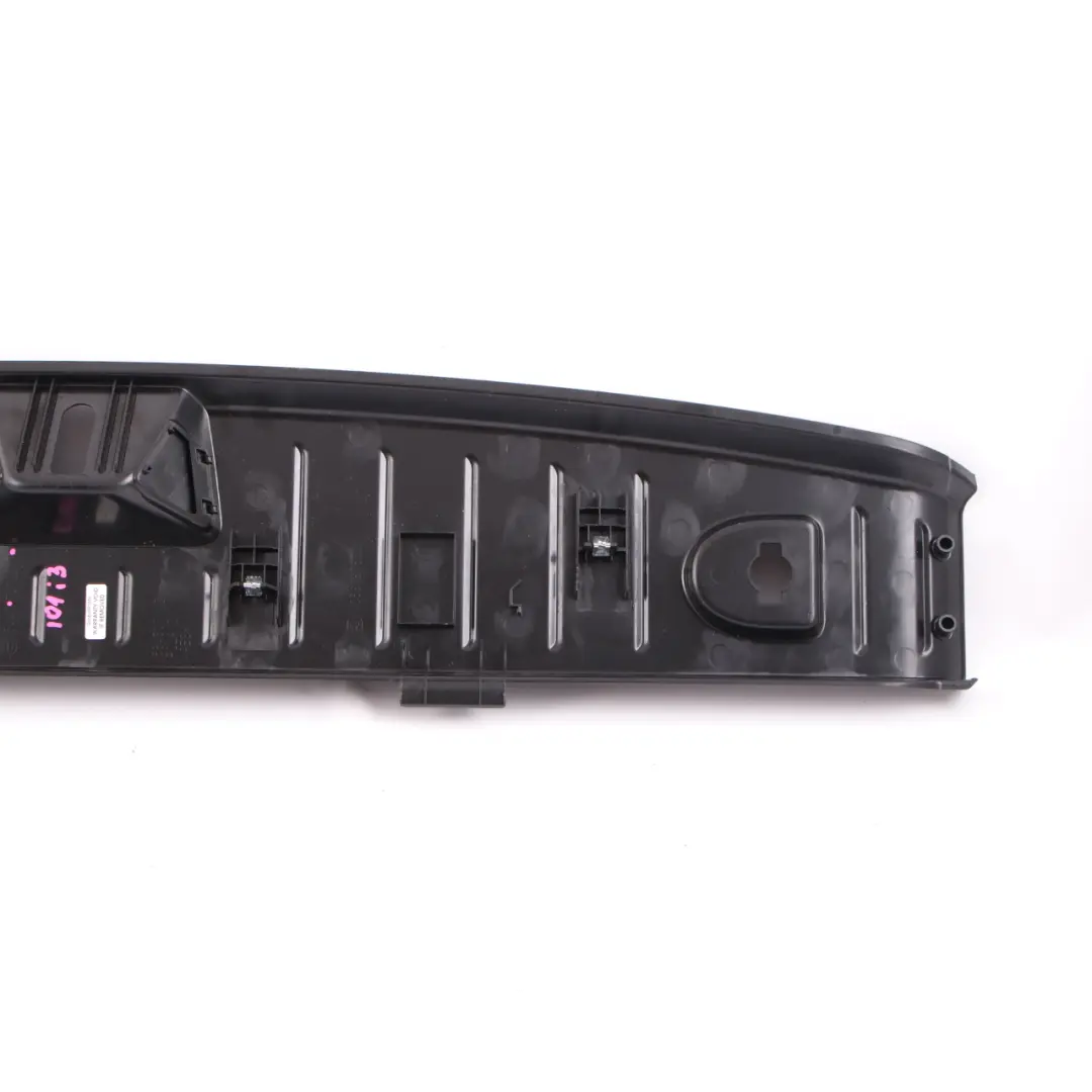 BMW i3 I01 Boot Trunk Lock Loading Sill Cover Trim Panel Black - SKU 7272383 - Part number 7272383