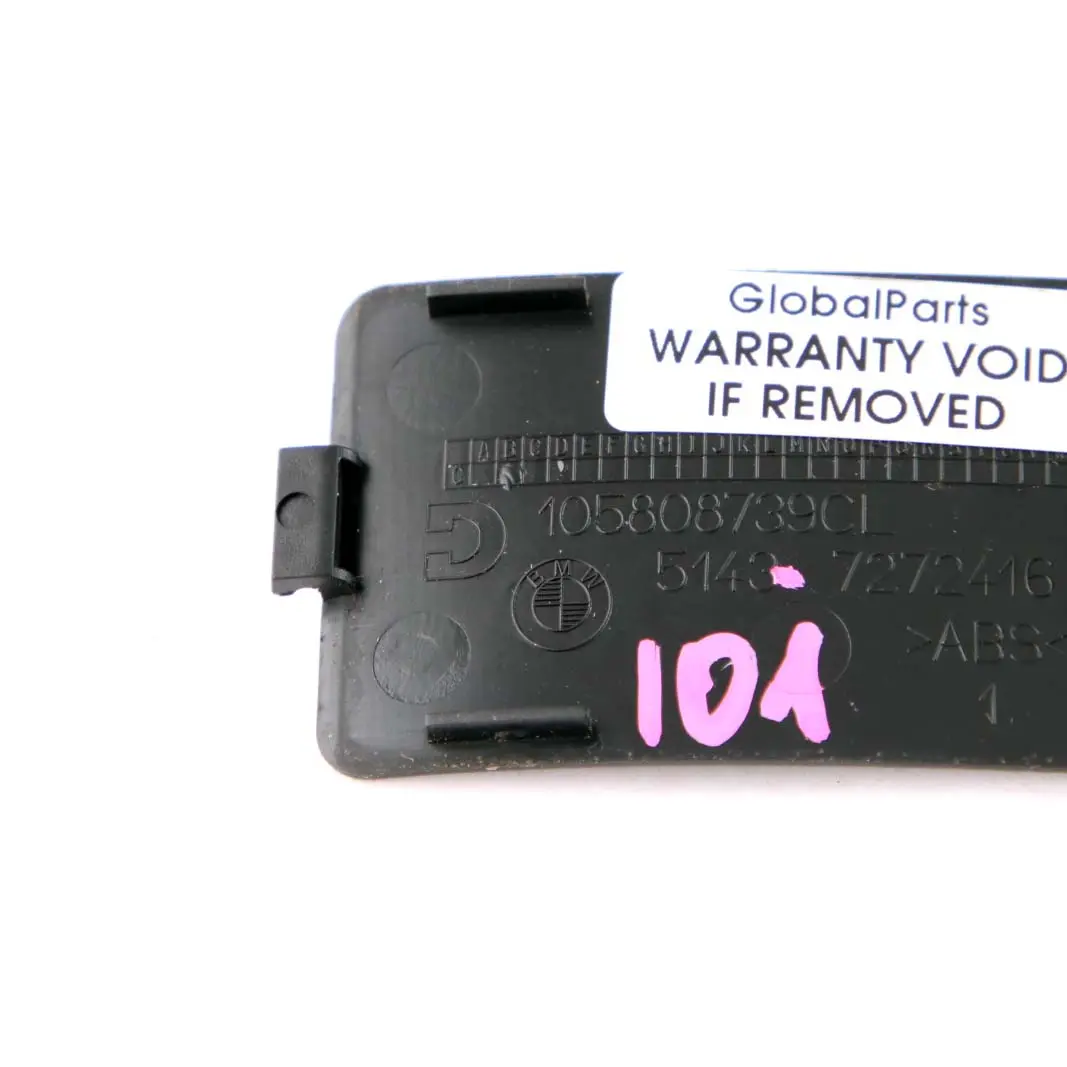 Trim Cover Lid Bonnet Bracket Entrance Bottom to BMW i3 I01 with Part number 7272416 BMW i3 I01 Trim Cover Lid Bonnet Bracket Entrance Bottom - SKU 7272416 - Part number 7272416