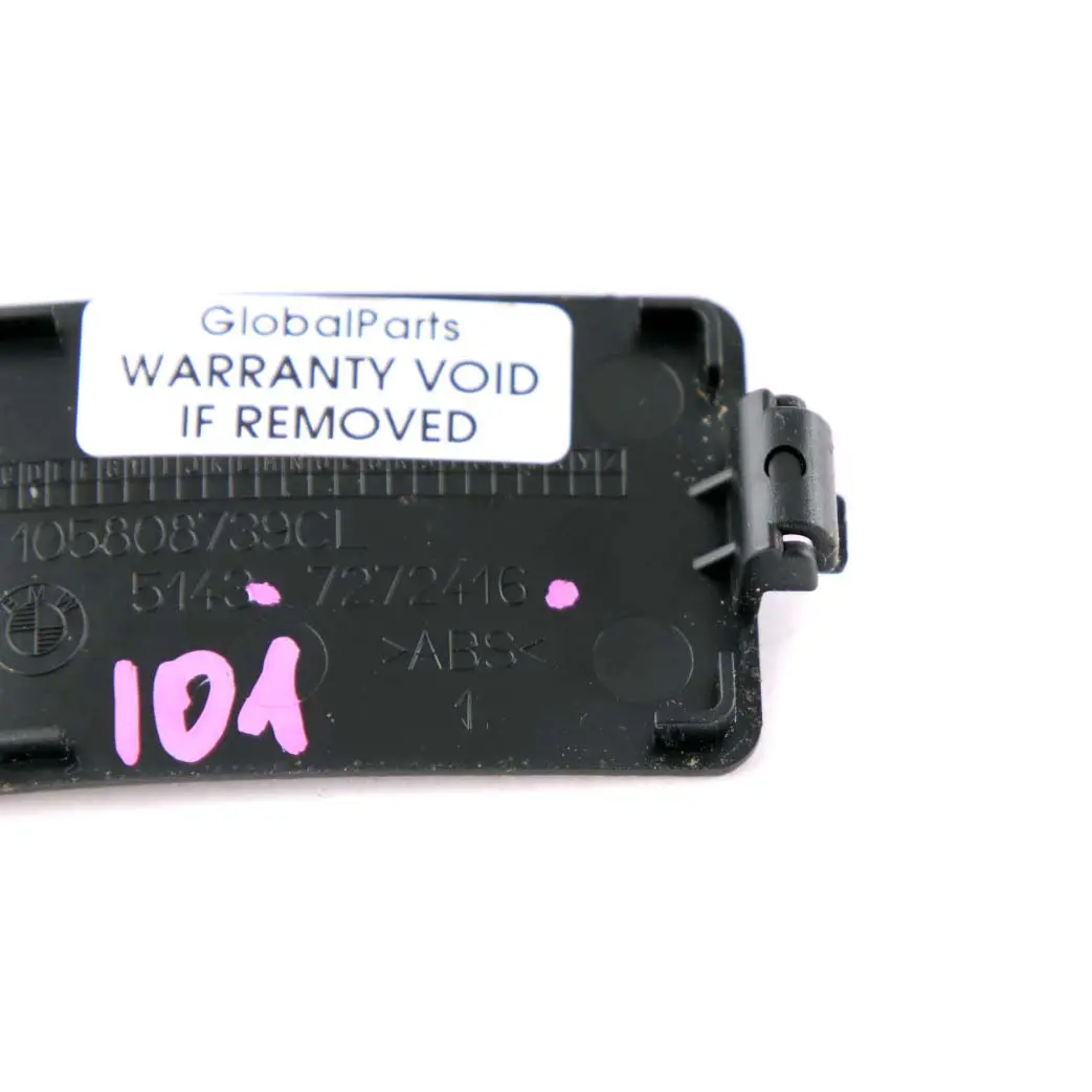 Trim Cover Lid Bonnet Bracket Entrance Bottom to BMW i3 I01 with Part number 7272416 BMW i3 I01 Trim Cover Lid Bonnet Bracket Entrance Bottom - SKU 7272416 - Part number 7272416