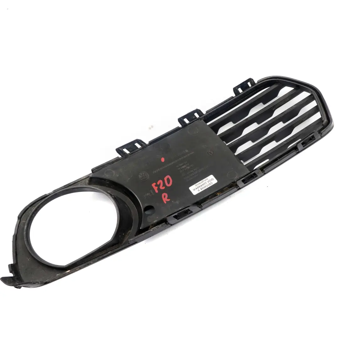 BMW F20 F21 Parachoques delantero derecho Rejilla Luz antiniebla Cubierta - SKU 7272558 - Número de pieza 7272558