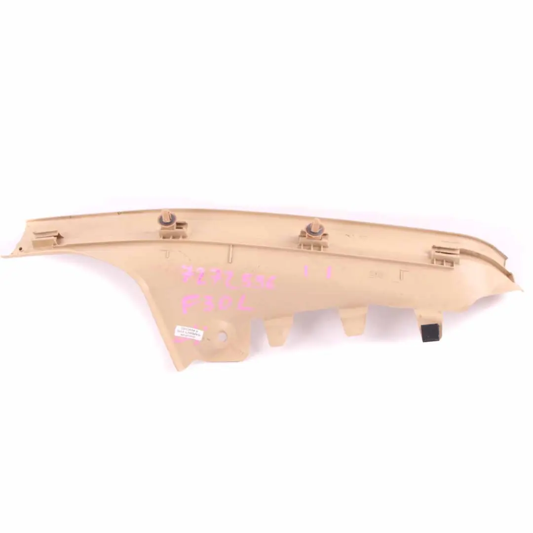 Abdeckleiste Eingang Innen Hinten Links N/S Veneto Beige 7221917 für BMW F30 mit Teilenummer 7272595 BMW F30 Abdeckleiste Eingang Innen Hinten Links N/S Veneto Beige 7221917 - SKU 7272595 - Teilenummer 7272595