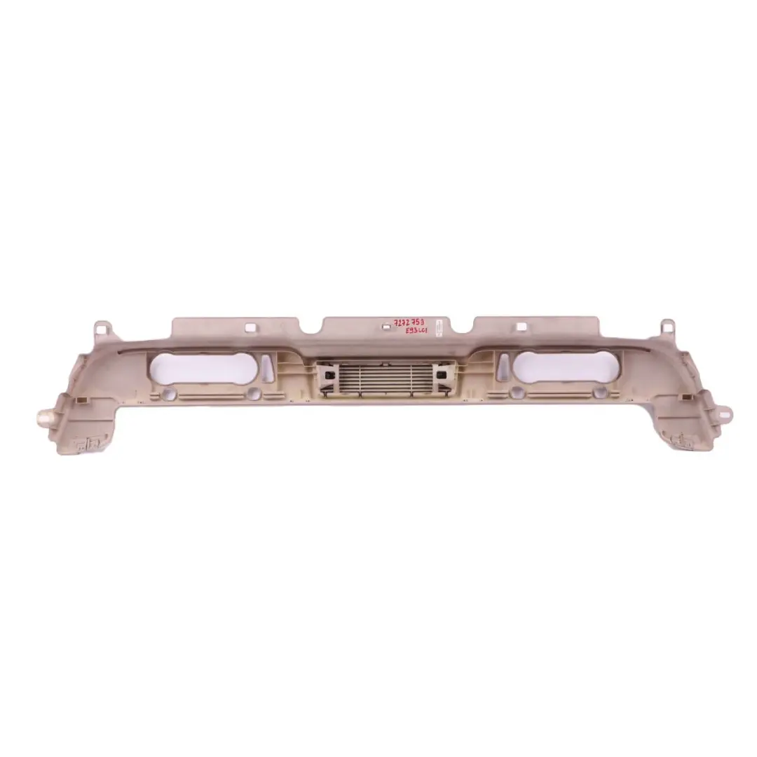 BMW E93 Cabrio Soporte de Soporte Trasero Panel Rejilla Centro Oyster - SKU 7272753 - Número de pieza 6984854