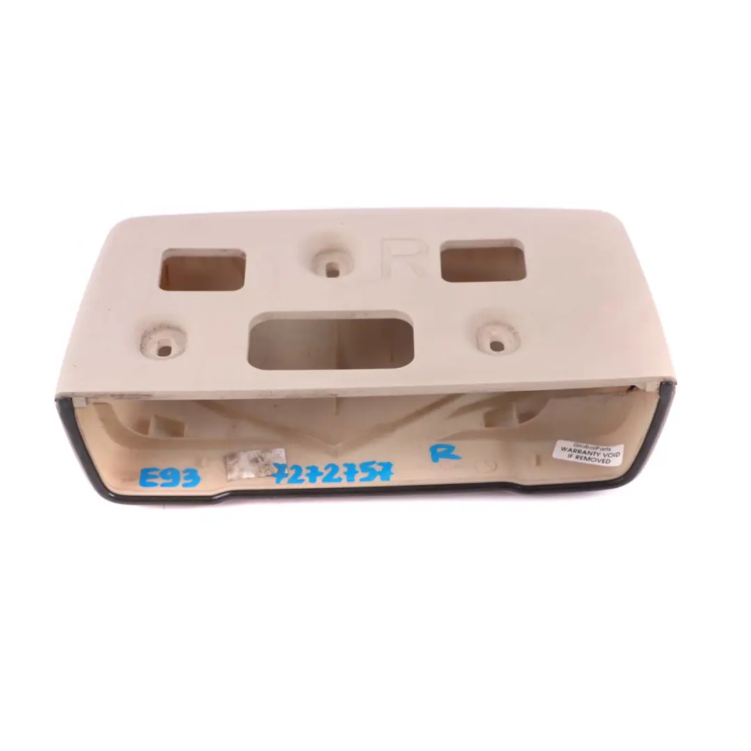 BMW 3 Series E93 Trim Cover Panel Rollover Protection Oyster Beige Right O/S - SKU 7272756-1 - Part number 7272756