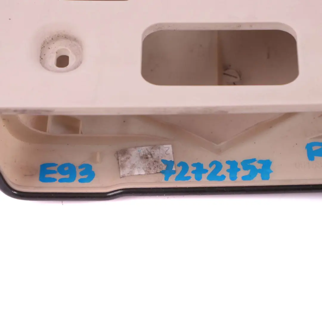 BMW 3 Series E93 Trim Cover Panel Rollover Protection Oyster Beige Right O/S - SKU 7272756-1 - Part number 7272756