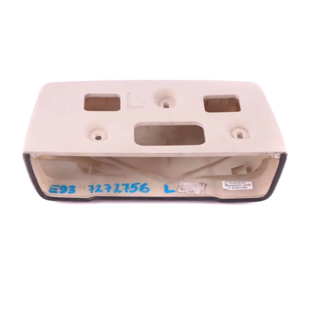 Garniture Panneau protection anti-retournement Oyster Beige Gauche pour BMW 3 E93 à propos du numéro de pièce 7272756 BMW 3 E93 Garniture Panneau protection anti-retournement Oyster Beige Gauche - SKU 7272756 - Numéro de pièce 7272756