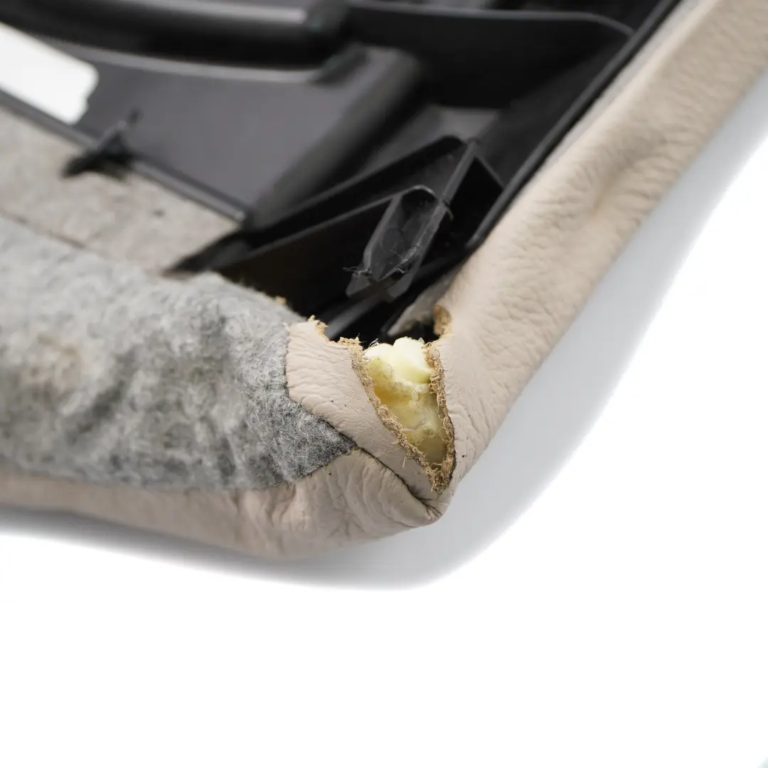 Side Finisher Bench Left N/S Leather Oyster to Rear Seat Cover BMW X3 F25 with Part number 7273009 Rear Seat Cover BMW X3 F25 Side Finisher Bench Left N/S Leather Oyster - SKU 7273009-1 - Part number 7273009