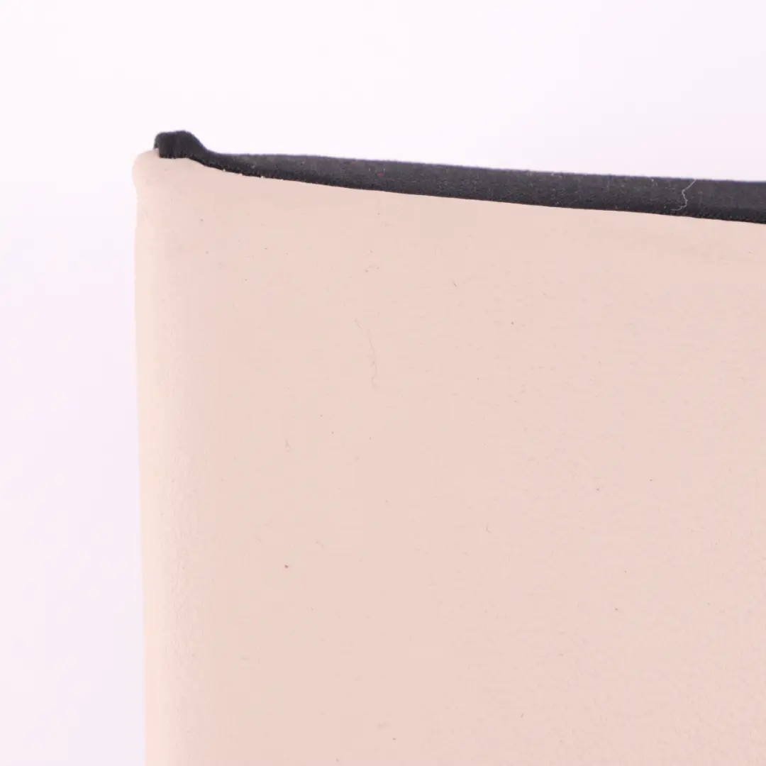 Couverture siège arrière Finition latérale Banquette gauche Cuir Oyster pour BMW F25 à propos du numéro de pièce 7273009 BMW F25 Couverture siège arrière Finition latérale Banquette gauche Cuir Oyster - SKU 7273009 - Numéro de pièce 7273009