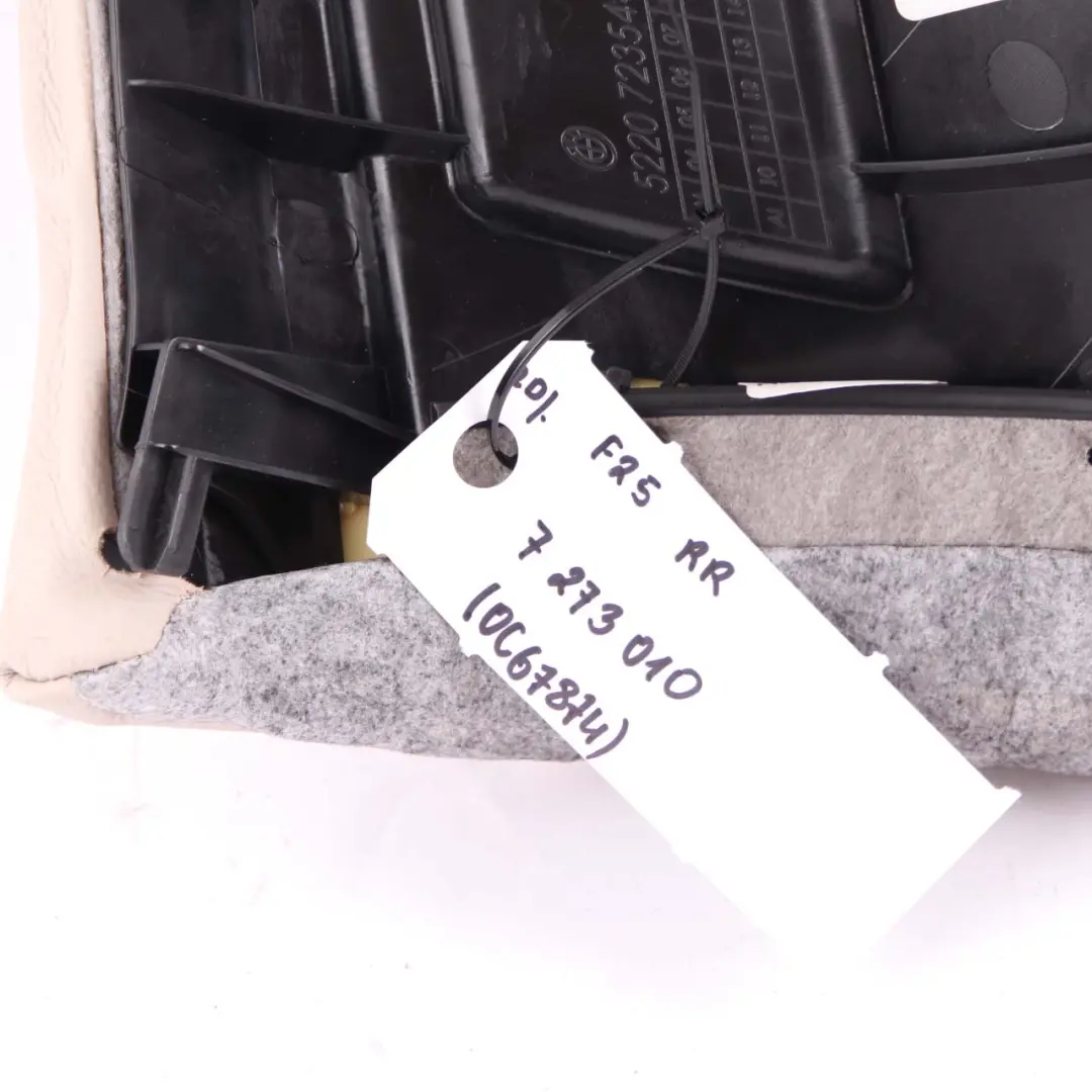 Housse siège arrière BMW X3 F25 Finisseur latéral banquette droite cuir huître pour à propos du numéro de pièce 7273010 Housse siège arrière BMW X3 F25 Finisseur latéral banquette droite cuir huître - SKU 7273010 - Numéro de pièce 7273010